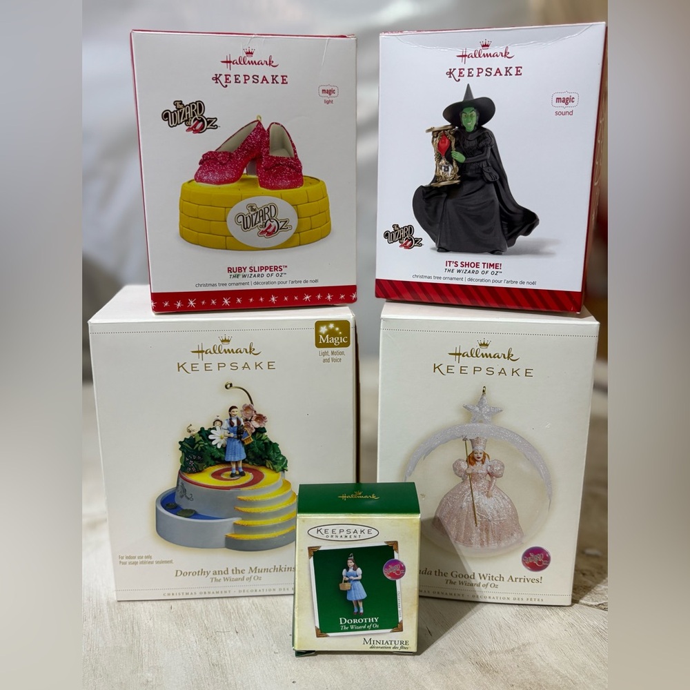 Hallmark Wizard of Oz Ornaments